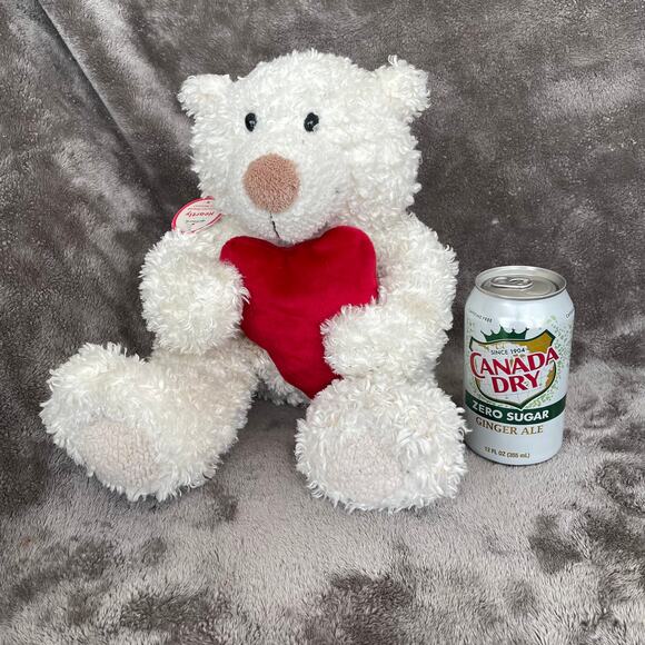 Hallmark Hug Me Squeeze Me Love Me Bear Plush 11” Animated Heartly Stuffed Toy - Picture 13 of 13